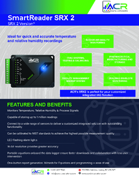 Thumbnail of document Data Sheet - SRX2 Smart Reader
